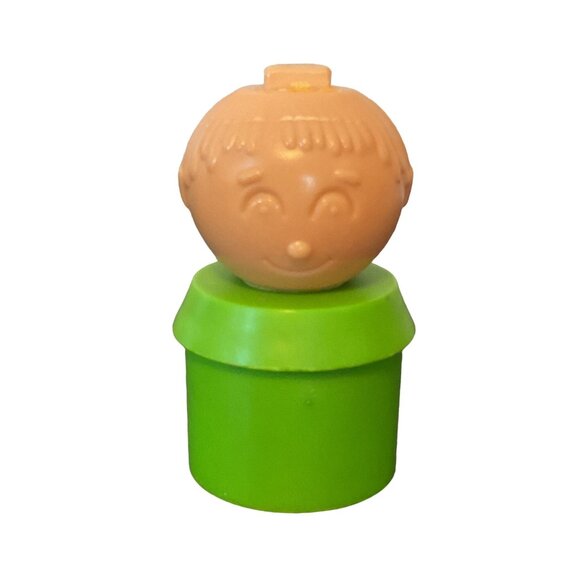 Vintage Tupperware Toy People Green Replacement Part - Picture 1 of 3